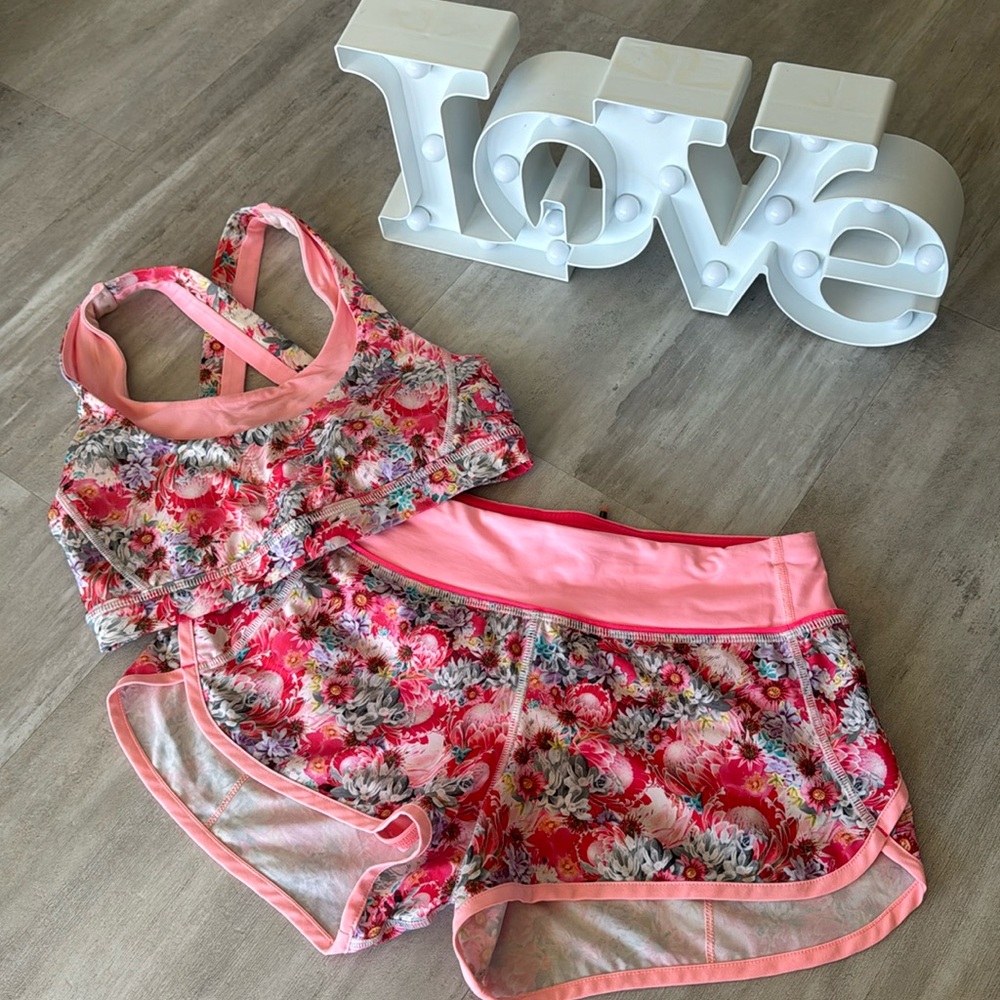 Lululemon Shorts &/Or Bra Set!